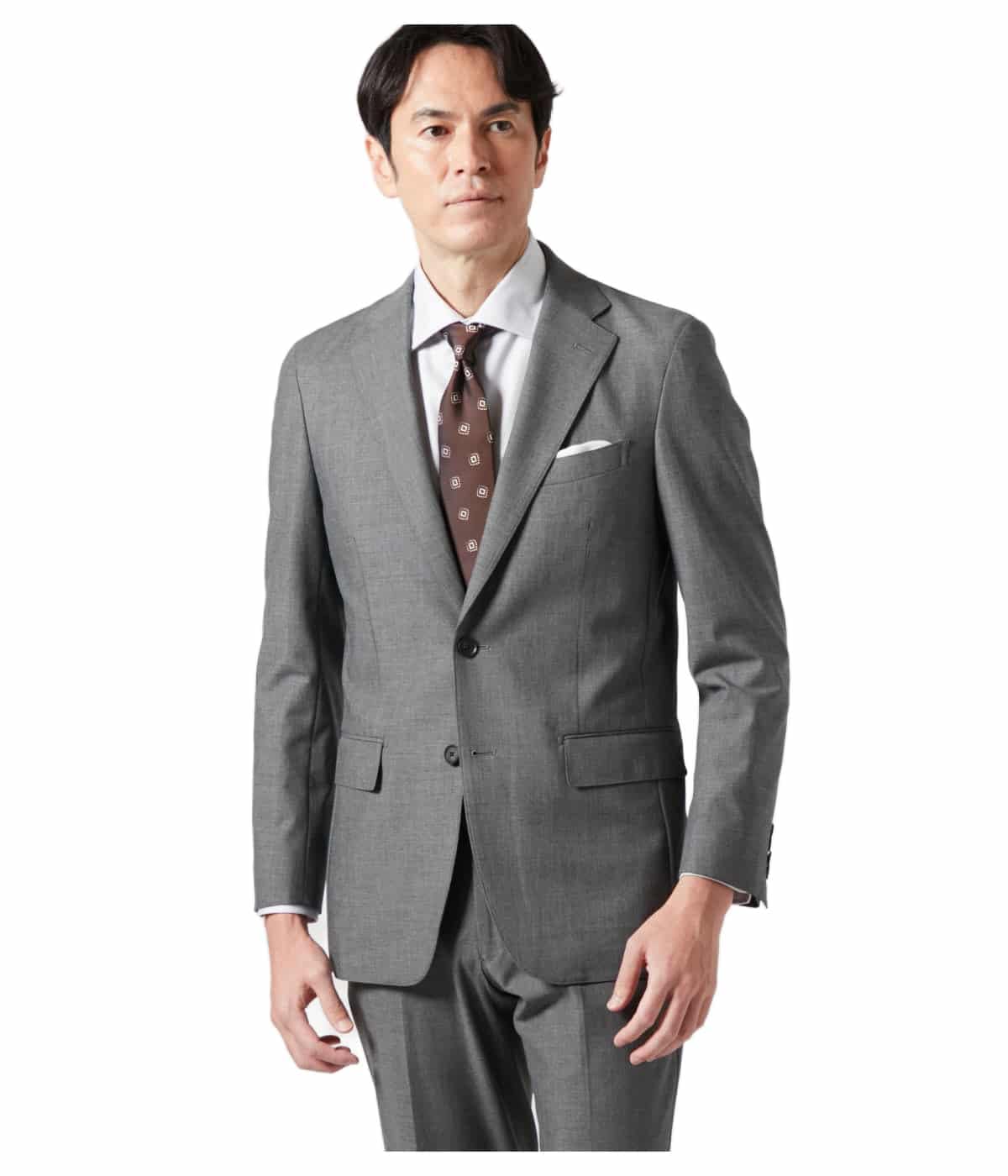 Amazon.co.jp: [ニューヨーカー] 上下セット CARREMAN シャークスキン